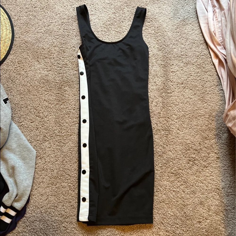 Forever 21 M.N.I Button Mini Dress